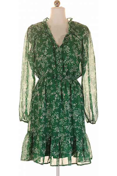 Reserved Šaty Zelené Second hand Vel. 36 | reserved | obrázek 2