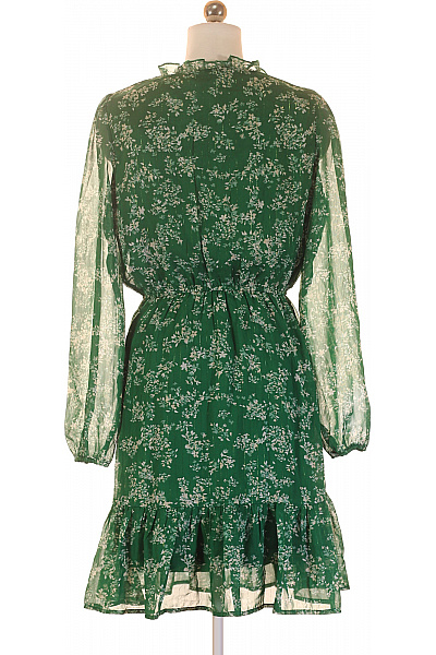 Reserved Šaty Zelené Second hand Vel. 36 | reserved | obrázek 3