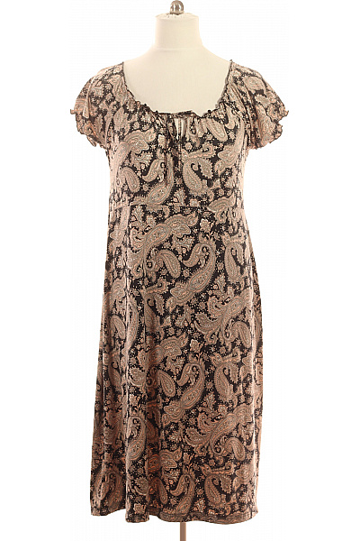 Dámské šaty paisley volnočasové letní Vel. XL | Unimoda | obrázek 2