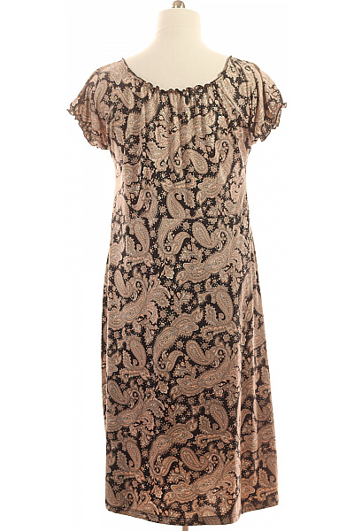 Dámské šaty paisley volnočasové letní Vel. XL | Unimoda | obrázek 3