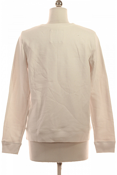 Hollister Dámská bílá mikina přes hlavu s výšivkou a dlouhým rukávem Vel. S | Hollister | obrázek 2