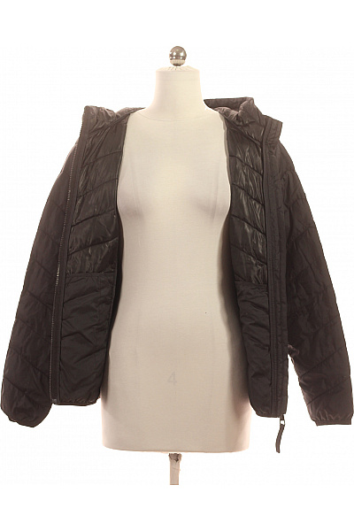 TOM TAILOR Dámská černá prošívaná polyesterová lehká bunda s kapucí Vel. XS | TOM TAILOR | obrázek 3