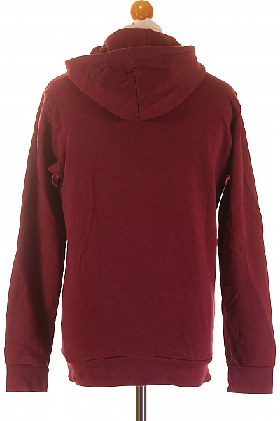 Sportovní Pánská Mikina Vínová ADIDAS Vel. S | ADIDAS | obrázek 2