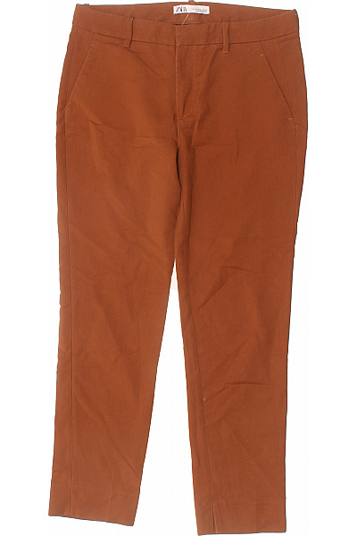Dámské Kalhoty Hnědé ZARA Vel.  36 | ZARA | obrázek 2