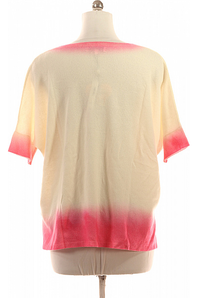 Jednoduché Dámské Tričko s Krátkým Rukávem Kašmírové ROSA & ME Vel. M | ROSA & ME | obrázek 2