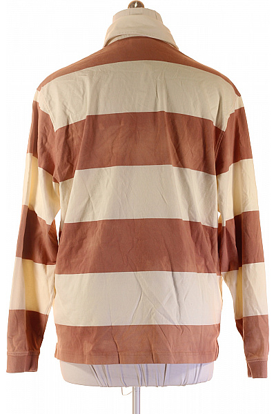 Hugo Boss Pánské Tričko s Límečkem Béžové Second hand Vel. XXL | Hugo Boss | obrázek 2