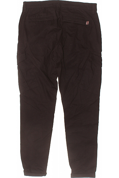 Pánské Kalhoty Černé Second hand Vel. 30 | Sublevel | obrázek 2