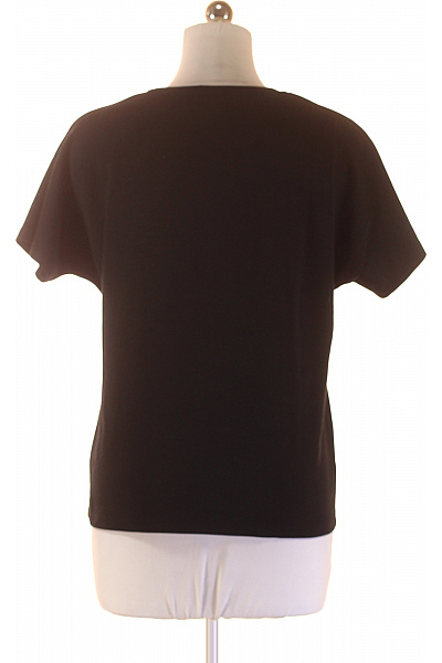 soyaconcept Dámské černé tričko s krátkým rukávem a nápisem La vie est belle Velikost S | soyaconcept | obrázek 2