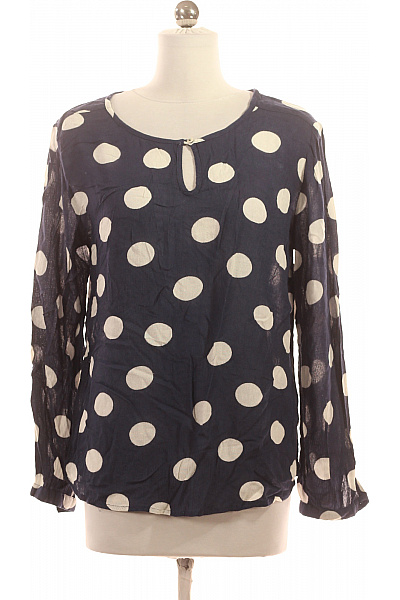 Vzorovaná  Halenka Modrá Kaffe Vel. 36 | Kaffe | obrázek 2