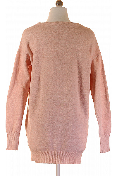 VERO MODA Růžový pletený pulovr volný podzimní jarní Vel. S | VERO MODA | obrázek 2