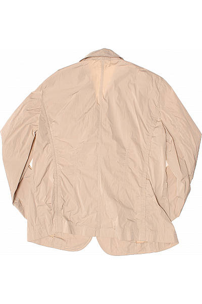 LUISA CERANO Béžový lehké sako elegantní na běžné nošení vypasované jednořadé vyšívané Velikost 42 | LUISA CERANO | obrázek 3