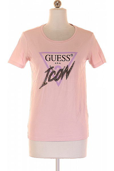 Guess Dámské Tričko Růžové Vel. S | Guess | obrázek 2