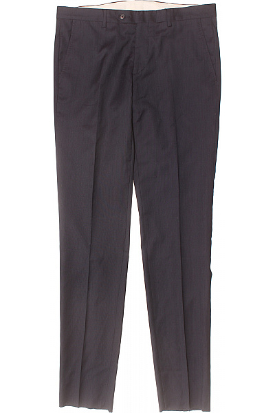 Pánské Kalhoty Vlněné Modré Vel. 48 | Unimoda | obrázek 2