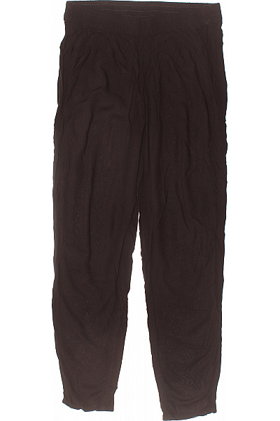 Dámské Kalhoty Letní Černé Vel. 36 | HM  | obrázek 2