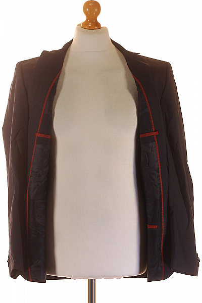 Společenské Pánské Sako Vlněné Modré Hugo Boss | Hugo Boss | obrázek 4