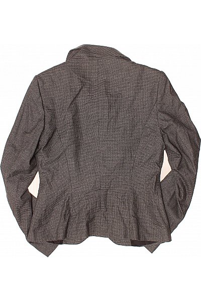 s.OLIVER Dámský šedý vzorovaný vypasovaný blejzr elegantní business podzimní Vel. 38 | s.OLIVER | obrázek 3