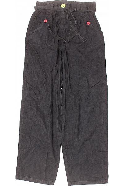 Dámské Kalhoty Modré Second hand Vel. L | Unimoda | obrázek 2