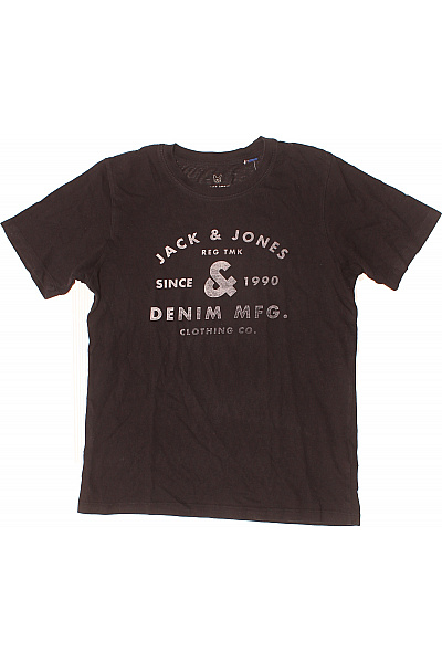 JACK & JONES Chlapecké Tričko Černé | JACK & JONES | obrázek 2