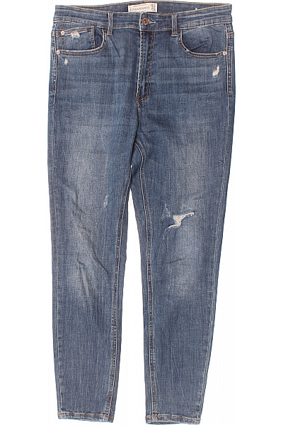 STRADIVARIUS Dámské úzké Modré Vel. 42