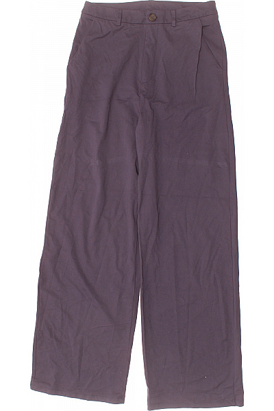 Dámské Kalhoty Rovné Fialové Vel. 38 | Unimoda | obrázek 2