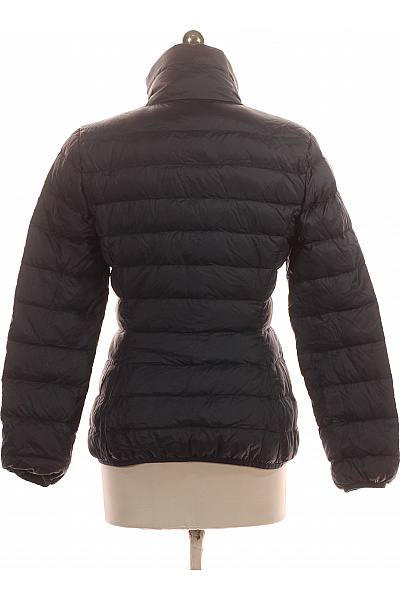 BENETTON Prošívaná Dámská Bunda Modrá Second hand Vel. 34 | BENETTON | obrázek 2