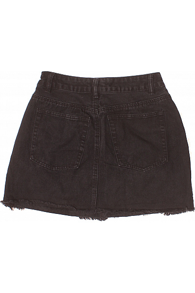 Džínová  Sukně Černá Boohoo Second hand Vel. 38 | boohoo | obrázek 3