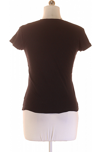 Dámské Tričko s Potiskem Černé CONVERSE Vel. XL | CONVERSE | obrázek 2