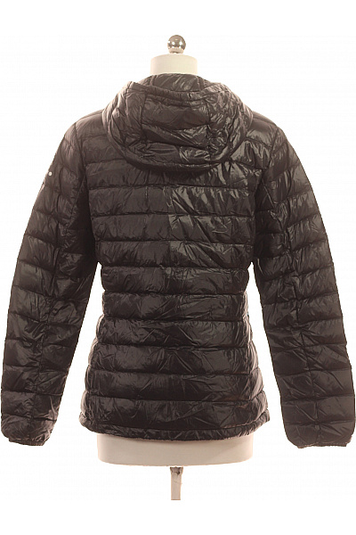 ICEPEAK Dámská černá lesklá prošívaná péřová bunda s kapucí lehká outdoorová Vel. 36 | ICEPEAK | obrázek 2