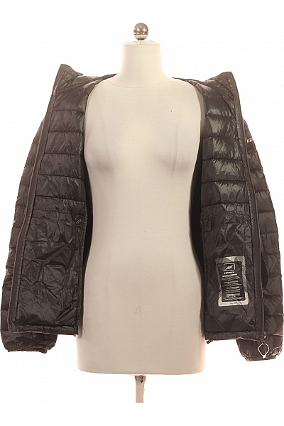 ICEPEAK Dámská černá lesklá prošívaná péřová bunda s kapucí lehká outdoorová Vel. 36 | ICEPEAK | obrázek 3