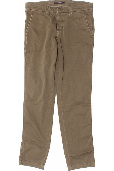 Pánské Kalhoty Zelené Second Hand Vel. 48