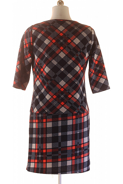 Tričkové  Šaty Barevné Second hand Vel. 40 | Unimoda | obrázek 2