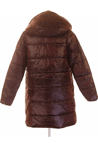 Zimní Dámská Bunda Vínová Second hand Vel. 34 | Unimoda | obrázek 3