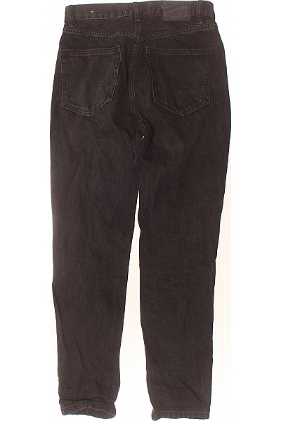 PULL&BEAR Boyfriend Dámské Džíny Černé Vel. 34 | PULL&BEAR | obrázek 2