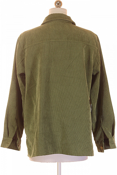 Krátký Dámský Kabát Zelený PIECES Second hand Vel. S | PIECES | obrázek 3