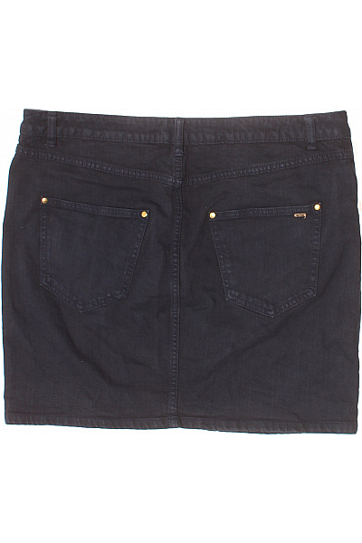 LINDEX Džínová  Sukně Modrá Vel. 42 | LINDEX | obrázek 3