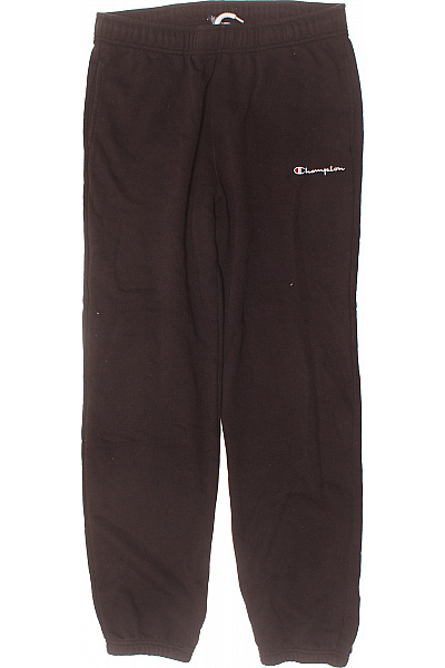 Pánské Tepláky Černé Champion Second Hand Vel. XL