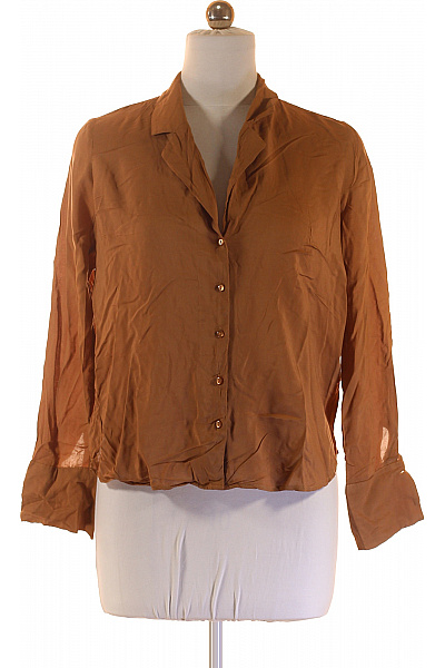 Gina Tricot Společenská Dámská Košile Hnědá Vel. 38 | gina tricot | obrázek 2