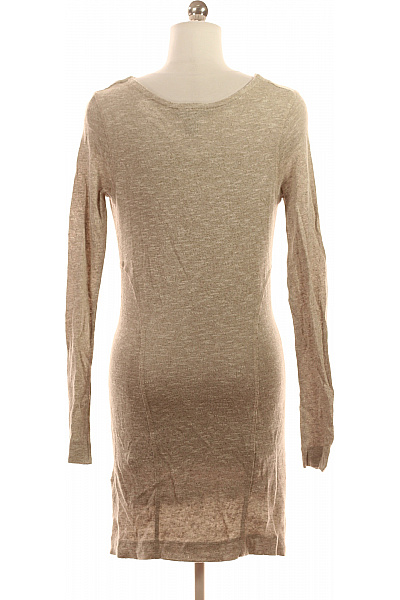  Šaty Pletené Béžové MANGO Vel. S | MANGO | obrázek 3