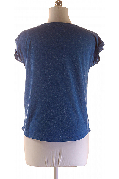 Jednoduché Dámské Tričko Modré ONLY Vel. M | ONLY | obrázek 3