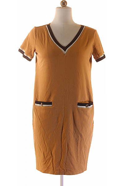 Šaty Hnědé Vel. 42/44 | Unimoda | obrázek 2