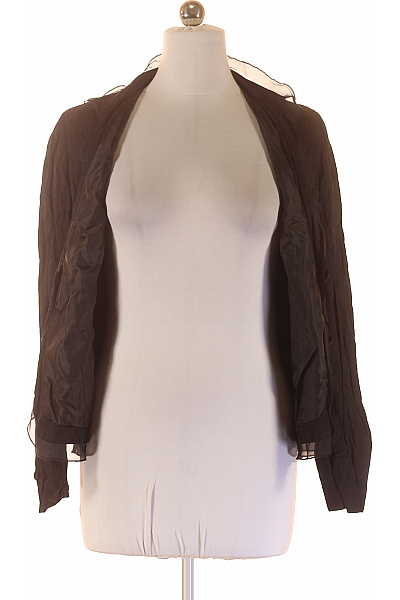 TAIFUN Černý elegantní vypasovaný blejzr s dlouhým rukávem a strukturou Vel. 42 | TAIFUN | obrázek 4