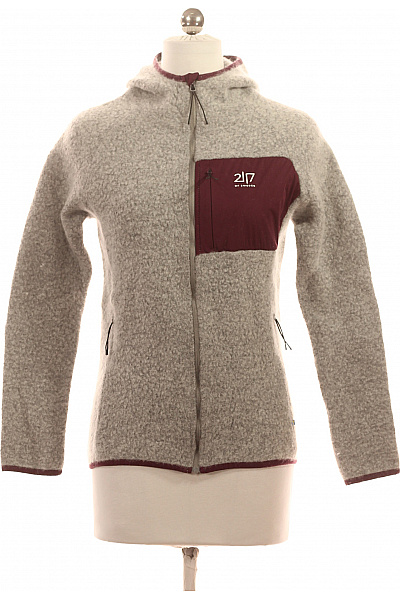 Dámská Mikina Vlněná Šedá 2117 Vel. M