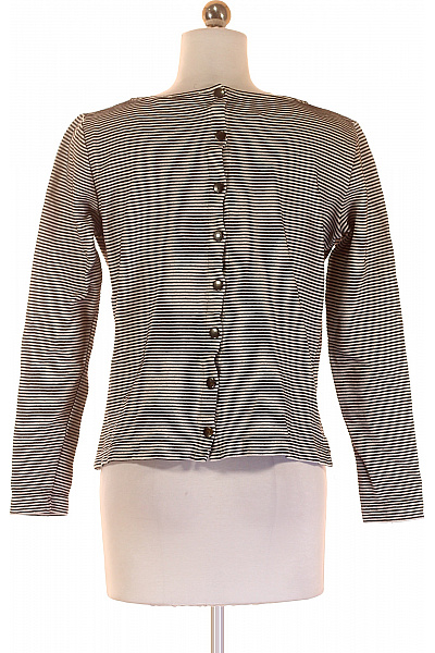 Dámské Tričko Černobílé Second hand Vel. 36 | OPUS | obrázek 3