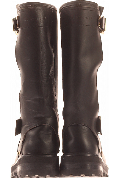 ALLSAINTS Dámské Boty Kožené Černé Vel. 37 | ALLSAINTS | obrázek 4