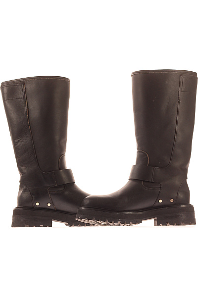 ALLSAINTS Dámské Boty Kožené Černé Vel. 37 | ALLSAINTS | obrázek 5