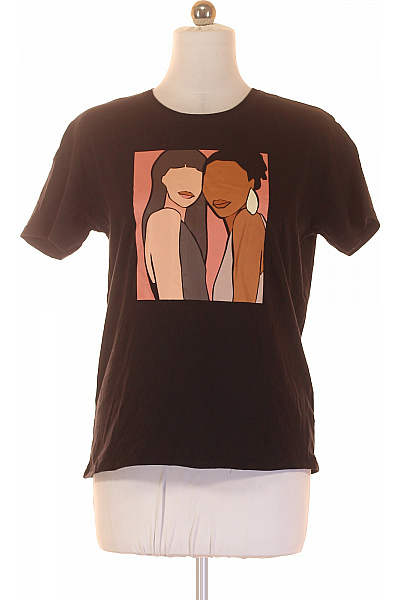 ONLY Dámské Tričko Černé Vel. M | ONLY | obrázek 2