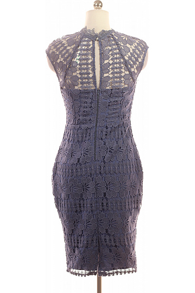 Little Mistress Pouzdrové šaty  Šaty Modré Vel. 34 | Little Mistress | obrázek 3