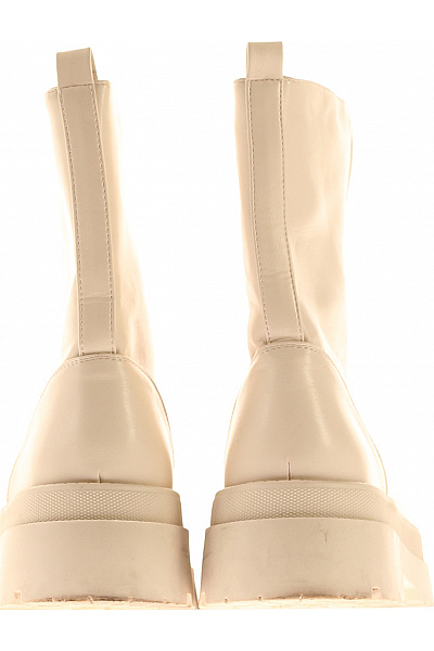 Dámské Boty Béžové Second hand Vel. 40 | Unimoda | obrázek 4