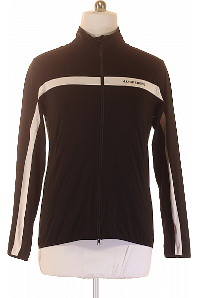 J.Lindeberg Pánská Mikina Černá Second hand Vel. XL | J.Lindeberg | obrázek 2