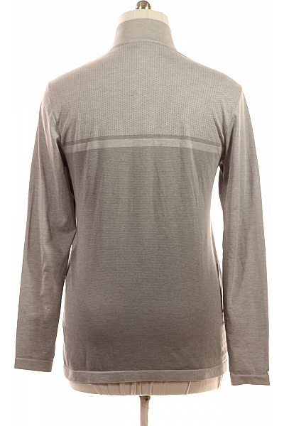 J.Lindeberg Pánské tričko dlouhý rukáv šedé se stojáčkem a zipem Vel. L | J.Lindeberg | obrázek 3